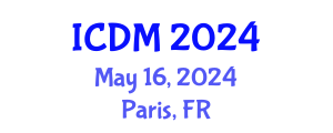 International Conference on Data Mining (ICDM) May 16, 2024 - Paris, France