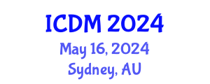 International Conference on Data Mining (ICDM) May 16, 2024 - Sydney, Australia