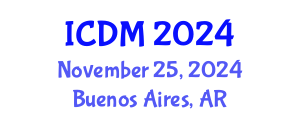 International Conference on Data Mining (ICDM) November 25, 2024 - Buenos Aires, Argentina