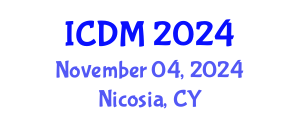 International Conference on Data Mining (ICDM) November 04, 2024 - Nicosia, Cyprus