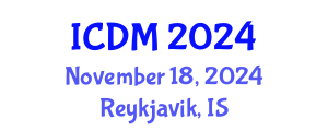 International Conference on Data Mining (ICDM) November 18, 2024 - Reykjavik, Iceland