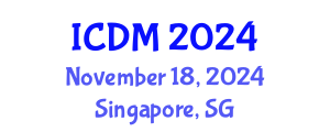 International Conference on Data Mining (ICDM) November 18, 2024 - Singapore, Singapore