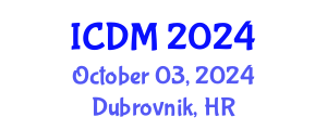 International Conference on Data Mining (ICDM) October 03, 2024 - Dubrovnik, Croatia