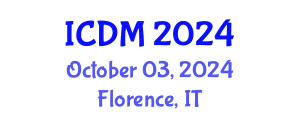 International Conference on Data Mining (ICDM) October 03, 2024 - Florence, Italy