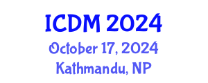 International Conference on Data Mining (ICDM) October 17, 2024 - Kathmandu, Nepal