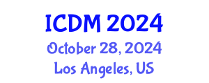 International Conference on Data Mining (ICDM) October 28, 2024 - Los Angeles, United States