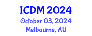 International Conference on Data Mining (ICDM) October 03, 2024 - Melbourne, Australia