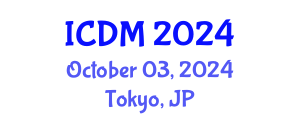 International Conference on Data Mining (ICDM) October 03, 2024 - Tokyo, Japan