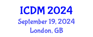 International Conference on Data Mining (ICDM) September 19, 2024 - London, United Kingdom