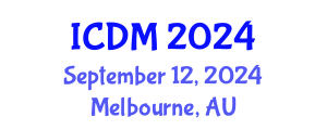 International Conference on Data Mining (ICDM) September 12, 2024 - Melbourne, Australia