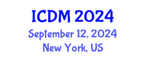 International Conference on Data Mining (ICDM) September 12, 2024 - New York, United States