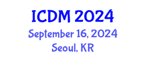 International Conference on Data Mining (ICDM) September 16, 2024 - Seoul, Republic of Korea