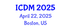 International Conference on Data Mining (ICDM) April 22, 2025 - Boston, United States