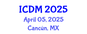 International Conference on Data Mining (ICDM) April 05, 2025 - Cancún, Mexico