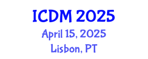 International Conference on Data Mining (ICDM) April 15, 2025 - Lisbon, Portugal