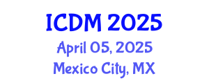 International Conference on Data Mining (ICDM) April 05, 2025 - Mexico City, Mexico