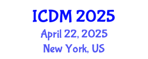 International Conference on Data Mining (ICDM) April 22, 2025 - New York, United States