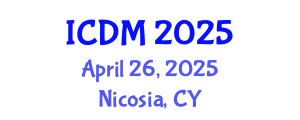 International Conference on Data Mining (ICDM) April 26, 2025 - Nicosia, Cyprus