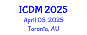International Conference on Data Mining (ICDM) April 05, 2025 - Toronto, Australia