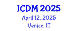 International Conference on Data Mining (ICDM) April 12, 2025 - Venice, Italy