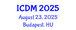 International Conference on Data Mining (ICDM) August 23, 2025 - Budapest, Hungary