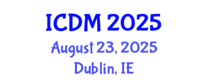 International Conference on Data Mining (ICDM) August 23, 2025 - Dublin, Ireland