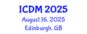 International Conference on Data Mining (ICDM) August 16, 2025 - Edinburgh, United Kingdom