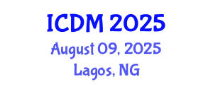 International Conference on Data Mining (ICDM) August 09, 2025 - Lagos, Nigeria