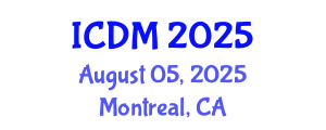 International Conference on Data Mining (ICDM) August 05, 2025 - Montreal, Canada