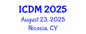 International Conference on Data Mining (ICDM) August 23, 2025 - Nicosia, Cyprus