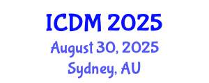 International Conference on Data Mining (ICDM) August 30, 2025 - Sydney, Australia
