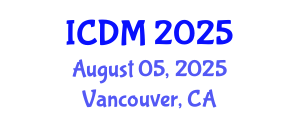 International Conference on Data Mining (ICDM) August 05, 2025 - Vancouver, Canada