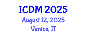 International Conference on Data Mining (ICDM) August 12, 2025 - Venice, Italy