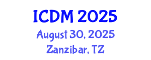 International Conference on Data Mining (ICDM) August 30, 2025 - Zanzibar, Tanzania