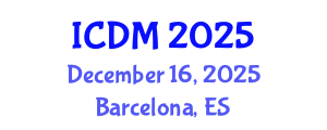 International Conference on Data Mining (ICDM) December 16, 2025 - Barcelona, Spain