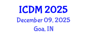 International Conference on Data Mining (ICDM) December 09, 2025 - Goa, India