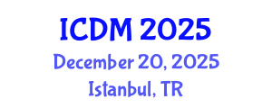International Conference on Data Mining (ICDM) December 20, 2025 - Istanbul, Turkey