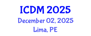 International Conference on Data Mining (ICDM) December 02, 2025 - Lima, Peru