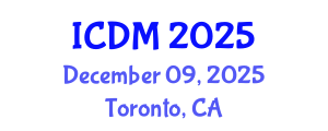 International Conference on Data Mining (ICDM) December 09, 2025 - Toronto, Canada