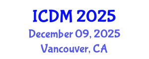 International Conference on Data Mining (ICDM) December 09, 2025 - Vancouver, Canada