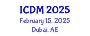 International Conference on Data Mining (ICDM) February 15, 2025 - Dubai, United Arab Emirates