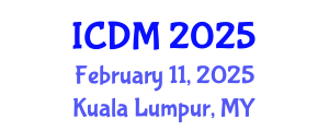 International Conference on Data Mining (ICDM) February 11, 2025 - Kuala Lumpur, Malaysia