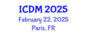 International Conference on Data Mining (ICDM) February 22, 2025 - Paris, France