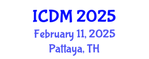 International Conference on Data Mining (ICDM) February 11, 2025 - Pattaya, Thailand