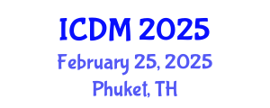 International Conference on Data Mining (ICDM) February 25, 2025 - Phuket, Thailand