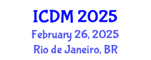 International Conference on Data Mining (ICDM) February 26, 2025 - Rio de Janeiro, Brazil