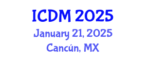 International Conference on Data Mining (ICDM) January 21, 2025 - Cancún, Mexico