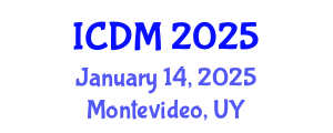 International Conference on Data Mining (ICDM) January 14, 2025 - Montevideo, Uruguay
