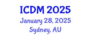 International Conference on Data Mining (ICDM) January 28, 2025 - Sydney, Australia