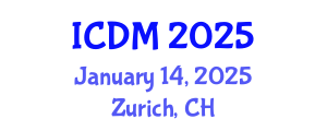 International Conference on Data Mining (ICDM) January 14, 2025 - Zurich, Switzerland